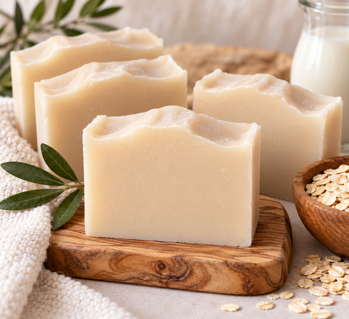 Nude – Unscented Goat Milk Soap
