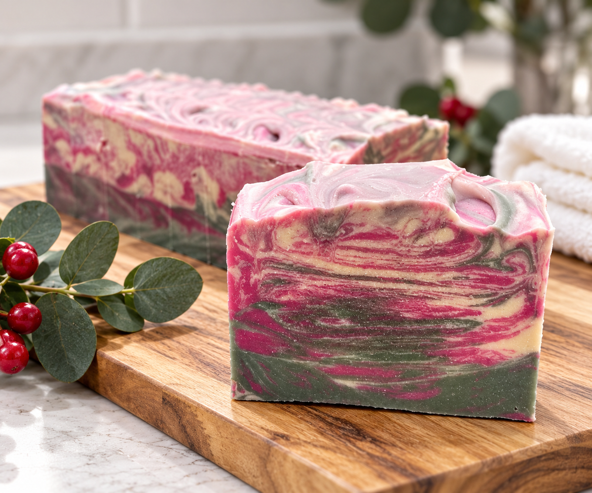 Berries and Cream – Handcrafted Goat Milk Soap