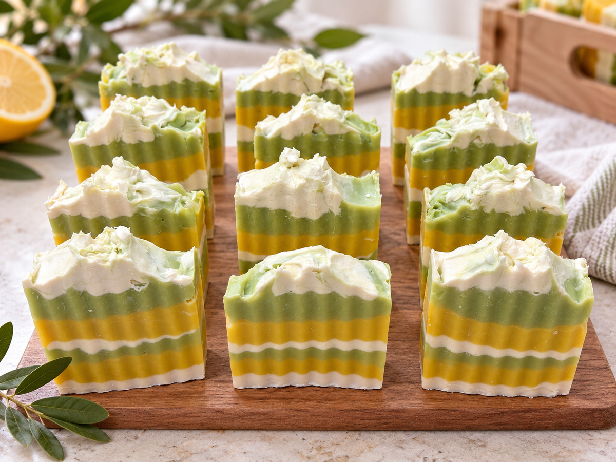 Sage Lemongrass – Goat Milk Soap
