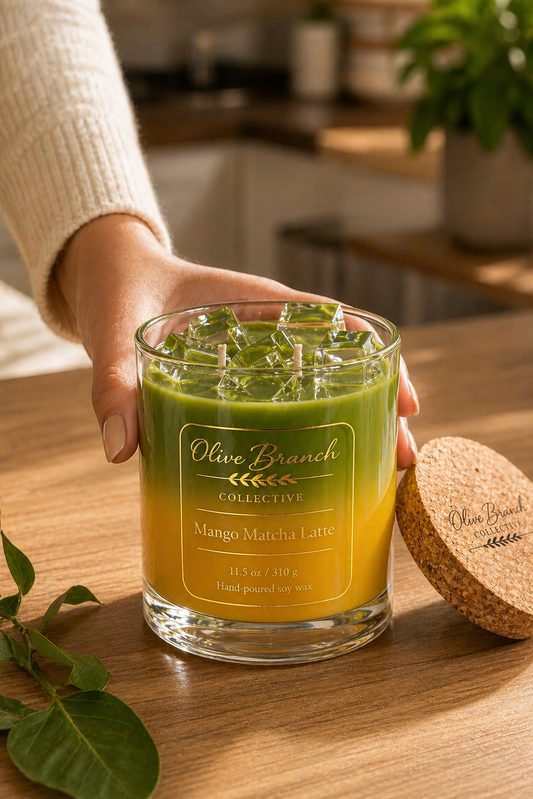 Mango Matcha Latte