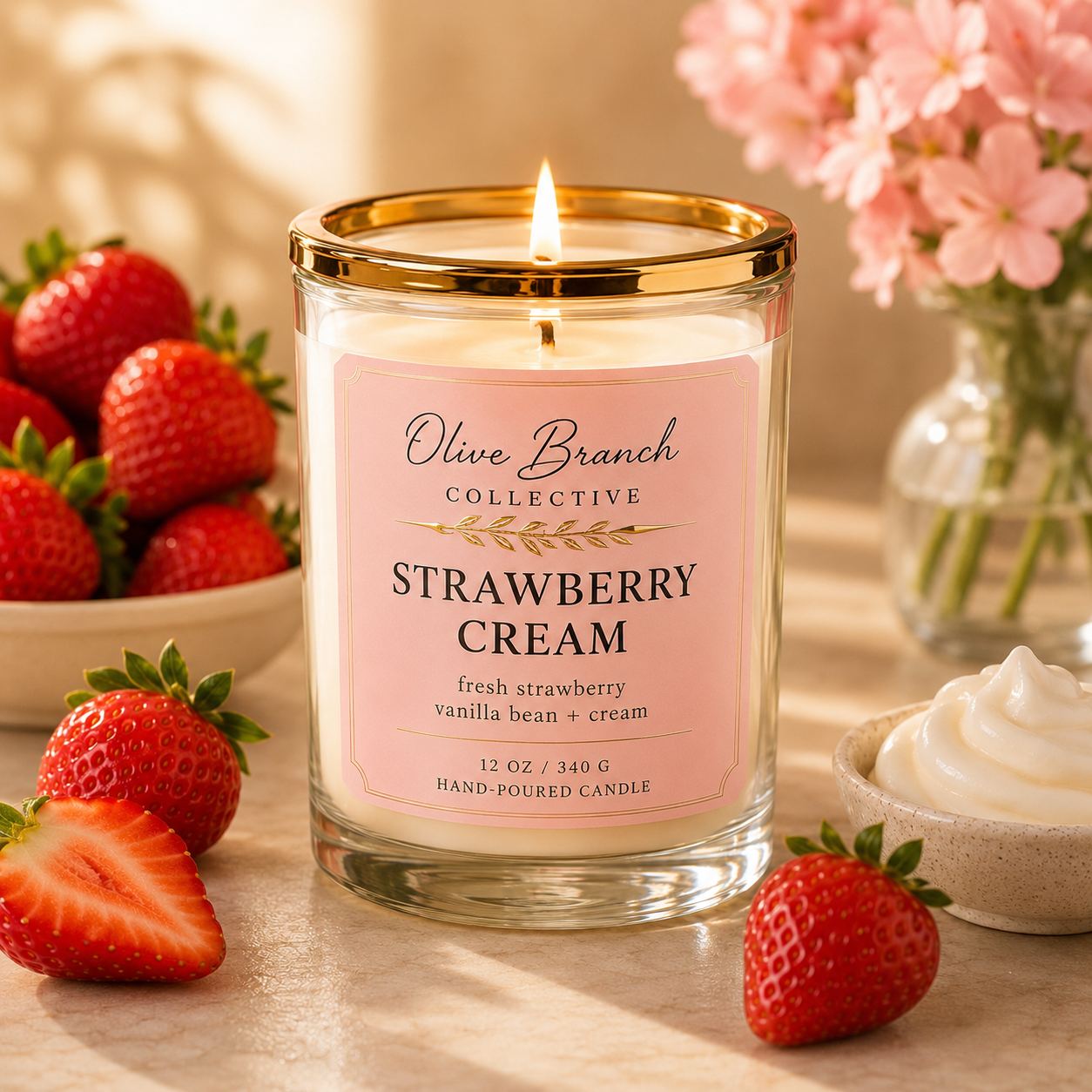 STRAWBERRY CREAM