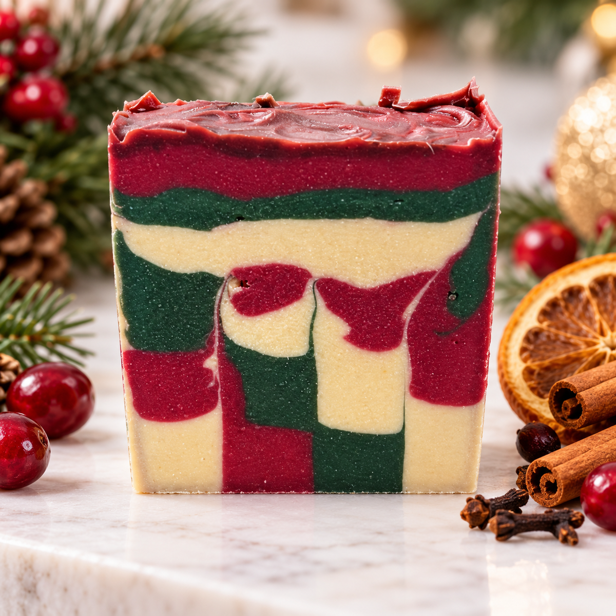 Christmas Fruit Cake – Handcrafted Goat Milk Soap